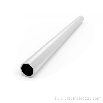 Szabványos kerek cső ipari extrudált alumínium profil